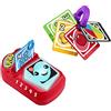 Fisher-Price - Baby Uno Numeri e Colori, Include 5 Carte da Inserire nel Lettore con Luci e Suoni, Giocattolo Elettronico Portatile Edizione Italiano+Portoghese+Spagnolo+Inglese, 6+ Mesi, HHG94