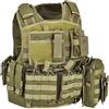 DEFCON 5 CORPETTO TATTICO IMBOTTITO BODY ARMOR CARRIER SET OD