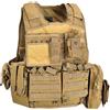 DEFCON 5 CORPETTO TATTICO IMBOTTITO BODY ARMOR CARRIER SET TAN