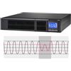 Adj UPS 1 KVA TOWER/RACK ONLINE SERIES 8*IEC+RS232+EPO LCD CSB