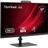 Viewsonic 27 Pollici VG2741V-2K WebC.16:9 HDMI/DP/USBC 100Hz QHD