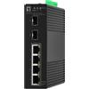 LevelOne Hilbert 6-Port Gigabit Poe Smart Lite Interruttore, 4 Uscite, 2 X
