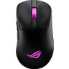 ASUS ROG Keris II Origin BLK Mouse Wireless Bluetooth USB-A 6 Pulsanti Program.