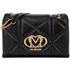 Love Moschino BORSA PU EMBOSSED NERO