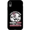 Grandmother Granddaughter Apparels Grand Custodia per iPhone XR Nonna I used to be in charge then I Had A Granddaughter