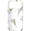Floral Aesthetic Flower Botanical Gifts Custodia per iPhone 17 Pro Max Motivo floreale con fiori viola lavanda