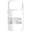 Soccer Doodle Art Custodia per iPhone 17 Pro Calcio Calcio Giorno Doodle Giocatore Fan