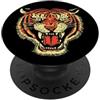 generic Design tradizionale americano della tigre del tatuaggio PopSockets PopGrip Adesivo