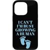 Cute Blue New Mother Custodia per iPhone 13 Pro Carino blu nuovo regalo mamma bambino bambino piedi