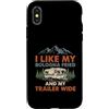 Trailer Life Gift Designs Custodia per iPhone X/XS Mi piace la mia Bologna Fried e il mio trailer è molto divertente