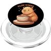 Pottery Capybara Outfit Divertente costume Clay Vibes per gli amanti di Potter e Capibara PopSockets PopGrip per MagSafe