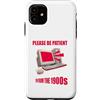 Retro Tech Humor & Vintage Computer Gift Custodia per iPhone 11 1900s Divertente Tech Retro Computer Umorismo
