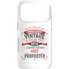 Mocking Merch Custodia per iPhone 17 Pro 1976 Vintage Tutte le parti originali invecchiato perfettamente divertente compleanno
