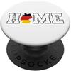 nation country patriotic europe travel H Home Germania Mappa Patriottica PopSockets PopGrip Adesivo