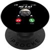 My Cat is Calling Il mio gatto chiama Funny Cats Meme PopSockets PopGrip Adesivo