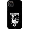 Funny Silly Goose Custodia per iPhone 11 Pro Max Oca stupida sul sciolto