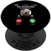 My Hamster is Calling Il mio criceto chiama Funny Hamster Meme PopSockets PopGrip Adesivo