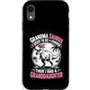Grandmother Granddaughter Apparels Grand Custodia per iPhone XR Nonna I used to be in charge then I Had A Granddaughter