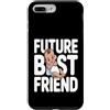 Cute Future Friend Baby Brother Custodia per iPhone 7 Plus/8 Plus Futuro migliore amico carino baby shower annuncio