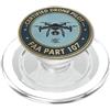 Guaripete Pilota Drone certificato FAA Parte 107 PopSockets PopGrip per MagSafe