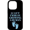 Cute Blue New Mother Custodia per iPhone 14 Pro Carino blu nuovo regalo mamma bambino bambino piedi