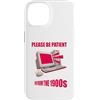 Retro Tech Humor & Vintage Computer Gift Custodia per iPhone 14 1900s Divertente Tech Retro Computer Umorismo