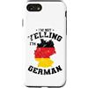Germany Europe Berlin country Munich Ham Custodia per iPhone SE (2020) / 7/8 Non sto urlando, sono tedesco