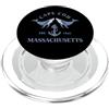 Fashion Book Cape Cod Massachusetts Ancora nautica vintage con balene PopSockets PopGrip per MagSafe