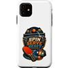 Jimbeels Custodia per iPhone 11 Spin Serve Reset Tennistavolo