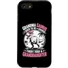 Grandmother Granddaughter Apparels Grand Custodia per iPhone SE (2020) / 7/8 Nonna I used to be in charge then I Had A Granddaughter
