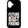 Cute Future Friend Baby Brother Custodia per iPhone 16 Futuro migliore amico carino baby shower annuncio