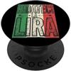 Prima Ironica Ridateci La Lira Nostalgia Italiana Prima Repubblica PopSockets PopGrip Adesivo