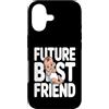 Cute Future Friend Baby Brother Custodia per iPhone 17 Futuro migliore amico carino baby shower annuncio