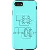 Composer Musician Orchestra Band Gifts Custodia per iPhone SE (2020) / 7/8 Grafico delle formule di progressione degli accordi di teoria musicale classica Jazz