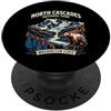 North Cascades Vintage Gifts North Cascades National Park Washington Design vintage PopSockets PopGrip Adesivo