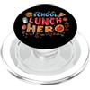 Camicie e regali InGENIUS Lunch Lady Squadra di eroi del pranzo scolastico Divertente PopSockets PopGrip per MagSafe