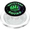 Addiction Recovery Apparel Consapevolezza della dipendenza dalla squadra di supporto per il recupero dalle dipendenze PopSockets PopGrip per MagSafe