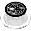 California Surf Vintage Coastal Retro Gr vendemmia, santa, cruz, surf, città, california, costa, PopSockets PopGrip per MagSafe