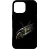 UFO Insectoid Disclosure Co Custodia per iPhone 16 Pro Max Insettoide Alien UFO Divulgazione Mantide Insetto Alieni Rivelare