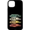 Lustige Legendäre Geburtstags Designs Custodia per iPhone 15 Plus Compleanno design leggendario dal luglio 1990 retrò