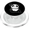 panda China animal zoo bear Himalayan ba Panda Bear mangiare bambù PopSockets PopGrip per MagSafe