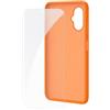 SPC WUUM ONE PROTECTION PACK - Robusta custodia e 2 proteggi schermo in vetro temperato per lo smartphone per bambini SPC WUUM ONE | Protezione da urti e graffi | Arancione