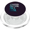 Birthday Gift Limited Edition July 2020 Edizione Limitata Luglio 2020 Retro Vintage 2020 PopSockets PopGrip per MagSafe