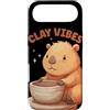 Pottery Capybara Outfit Custodia per iPhone Air Divertente costume Clay Vibes per gli amanti di Potter e Capibara