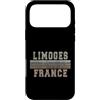 French born and France apparel Custodia per iPhone 17 Pro Max Retro Limoges Francia