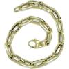 Never say Never Elegante e classico bracciale da donna in oro giallo 18k. Lunghezza: 19,50 cm, Larghezza: 7,00 mm, Peso: 3,80 gr 18 carati, 100% oro 18k, Senza pietra preziosa