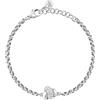Morellato Bracciale Donna in Acciaio, Cristalli, Collezione LEGAME, Nodo - SAZO11