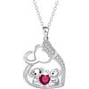 Hifeeled Collana Elefante Donna Argento Sterling 925 Ciondolo Animali, Regali per Donna Mogli Figlie Protettore Degli Animali - Regolabile |45cm+5|