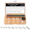 Shutao Kit di connettori da 1,25 mm con cavo pre-crimpato da 15 cm 2/3/4/5/6/7/8/9/10/12 pin compatibile con connettore JST GH Molex PicoBlade passo 1,25 mm
