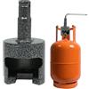 Generico Chiave per la Bombola del Gas,Acciaio Al Manganese, Manuale E Multiuso - Un Utensile Manuale per la Valvola del Serbatoio come Chiave,Uso in Casa, Appartamento, Cucina e Ristorante